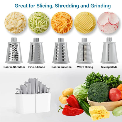 PortionPro Rotary Vegetable Slicer