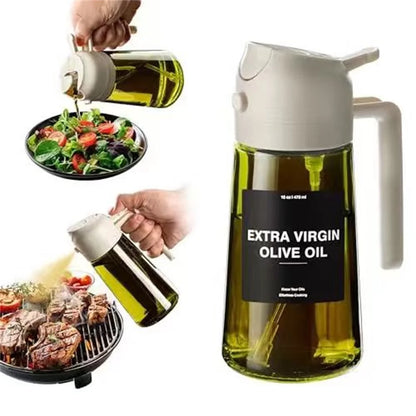PortionPro 2-in-1 Oil Spray Bottle
