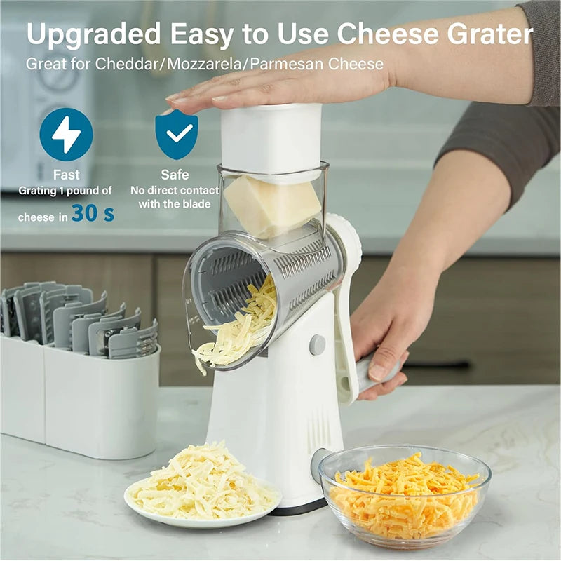 PortionPro Rotary Vegetable Slicer
